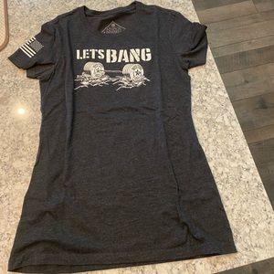 Size medium savage barbell t-shirt. New.